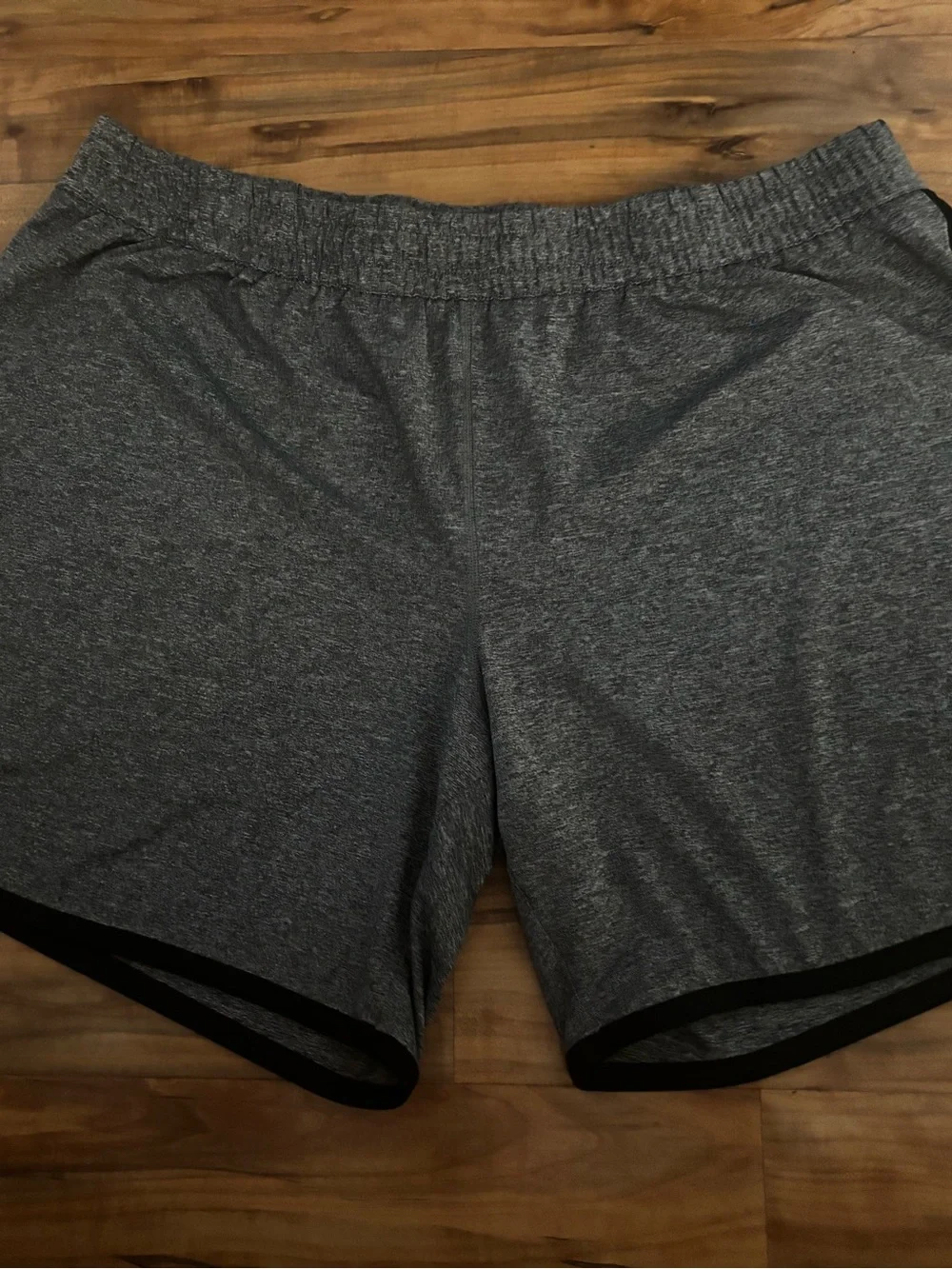 Womrn’s Athletic Heather Gray Performance Shorts by Reebok.